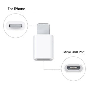 Micro USB Cable For Lightning OTG Adapter for IPhone X 8 7 6 XS XR XS MAX Converter Charger Female Adapter