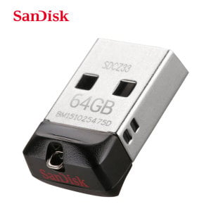 SanDisk USB Flash Drive Cruzer Fit CZ33 32GB 64GB 128GB Super Mini Pen Drive USB 2.0 Memory Stick U Disk