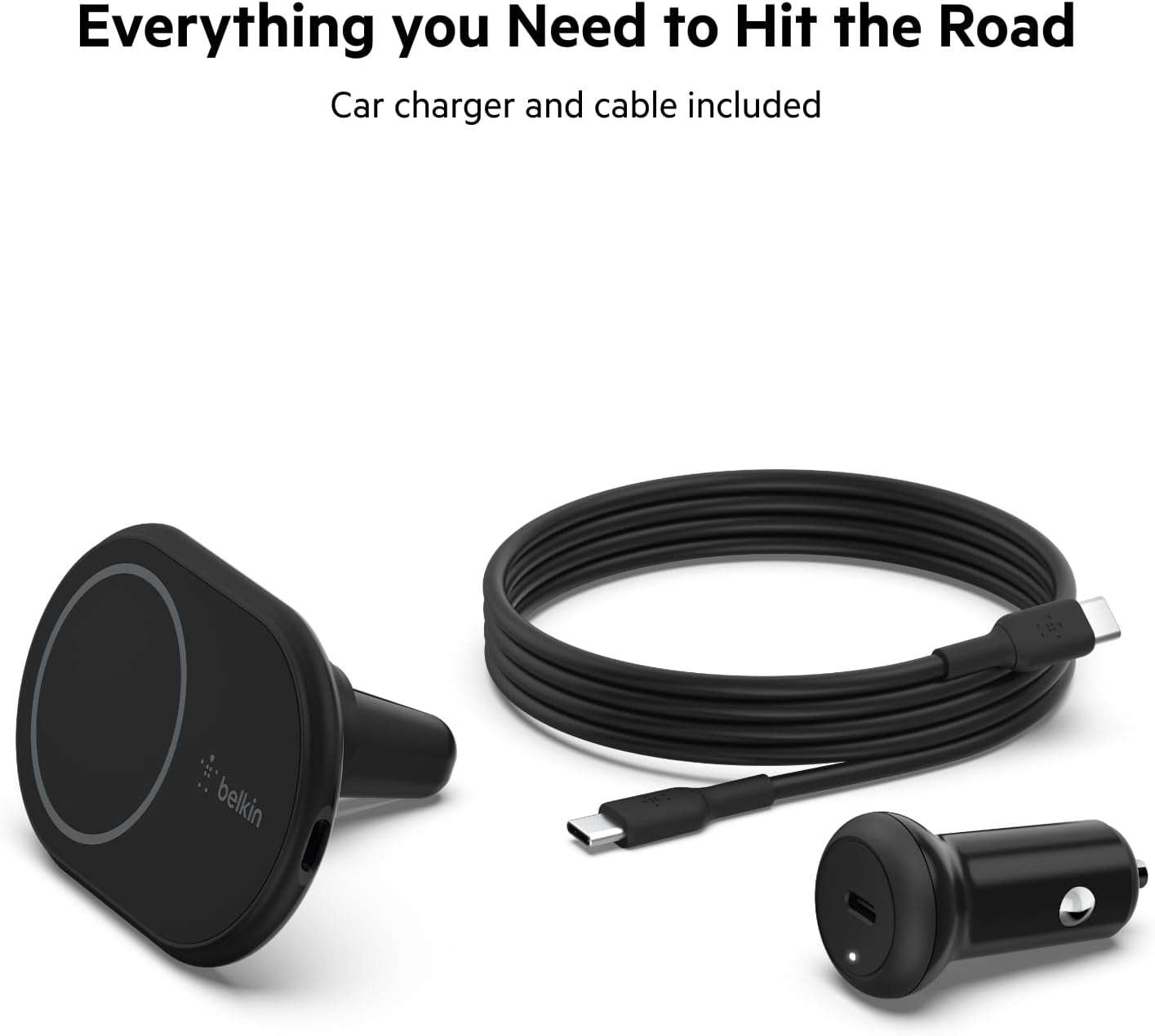 Belkin BOOSTCHARGE Magnetic Wireless Car Charger for iPhone