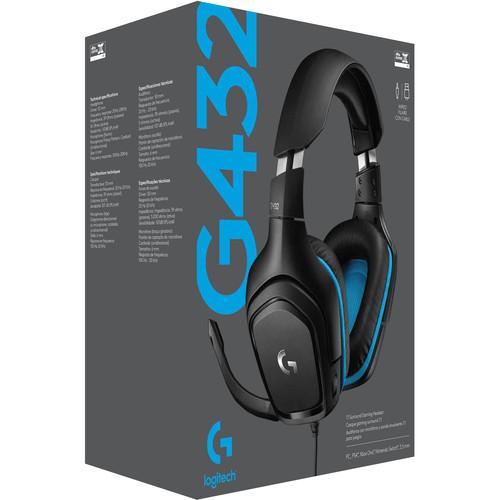 Logitech G432 7.1 Surround Sound Wired Gaming Headset