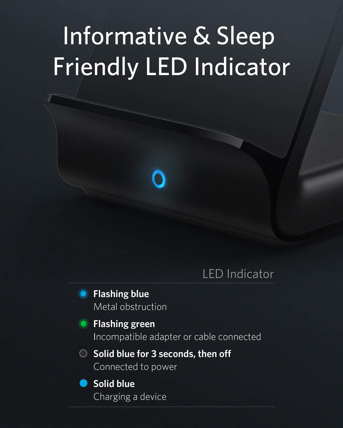 Anker 313 Wireless Charger (Stand)