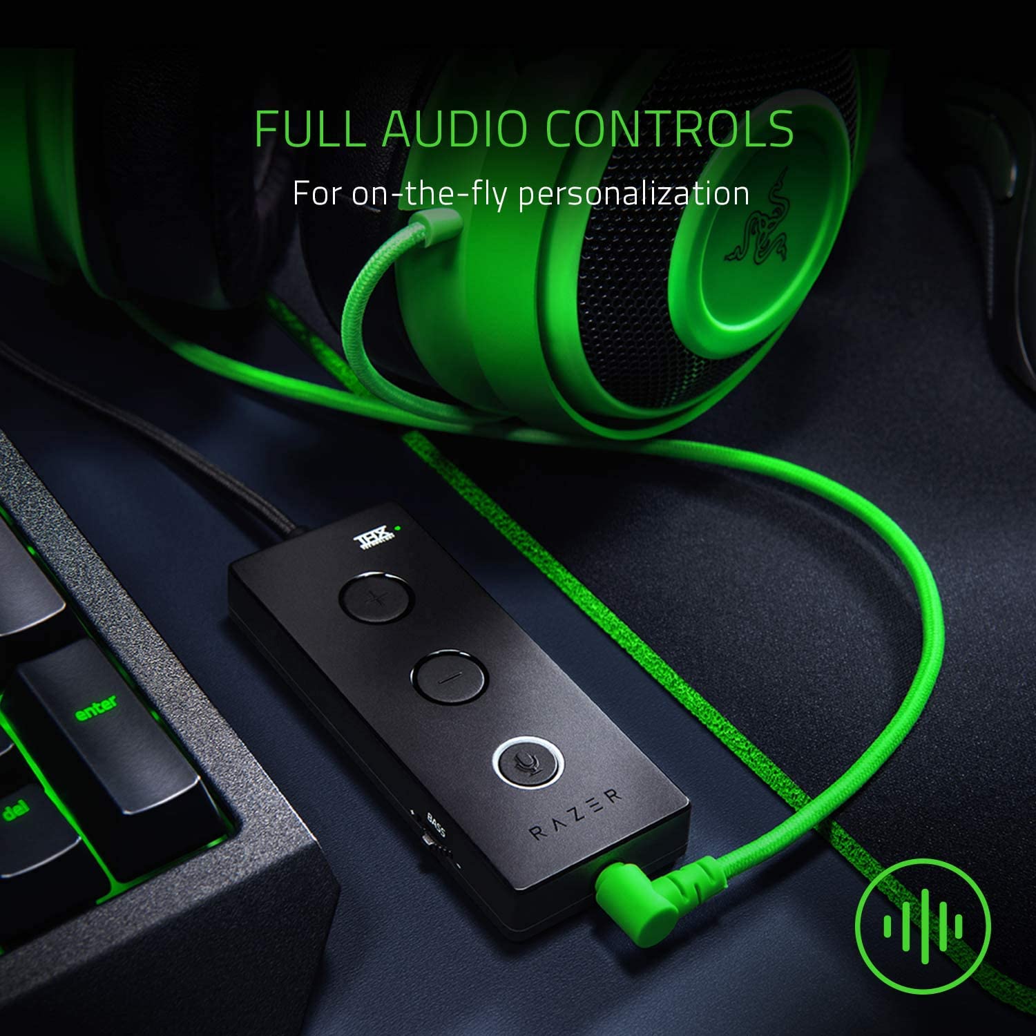 Razer Kraken Tournament Edition Wired Gaming Headset - Black - RZ04
