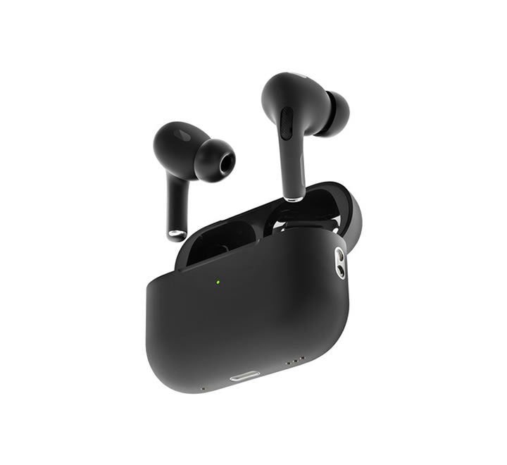 Porodo Blue Deep Bass Wireless Earbuds Pro 2 with Swipe Volume - White