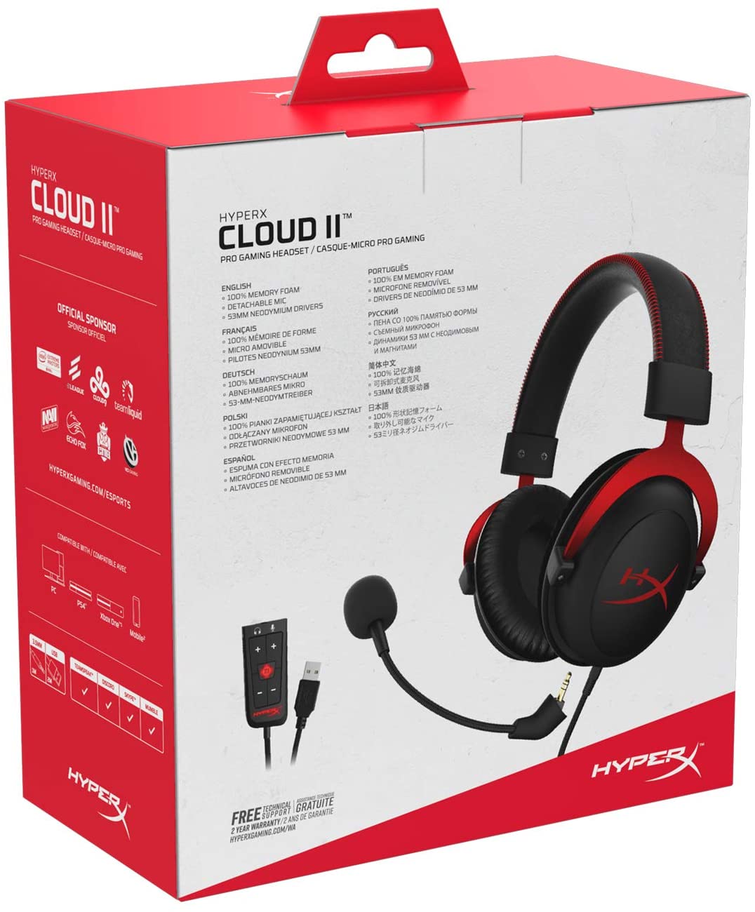 HyperX Cloud II - Gaming Headset