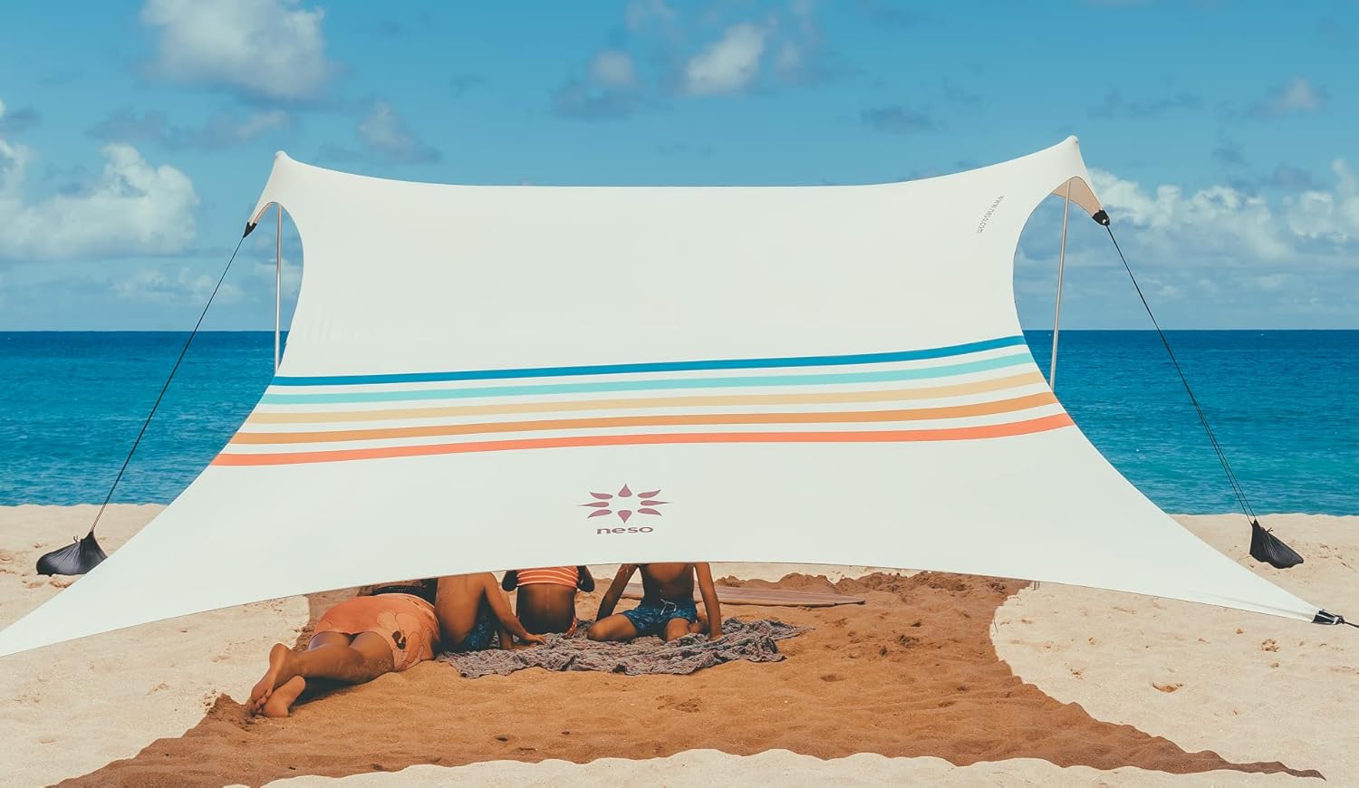 Neso Grande Beach Tent with Sand Anchor System