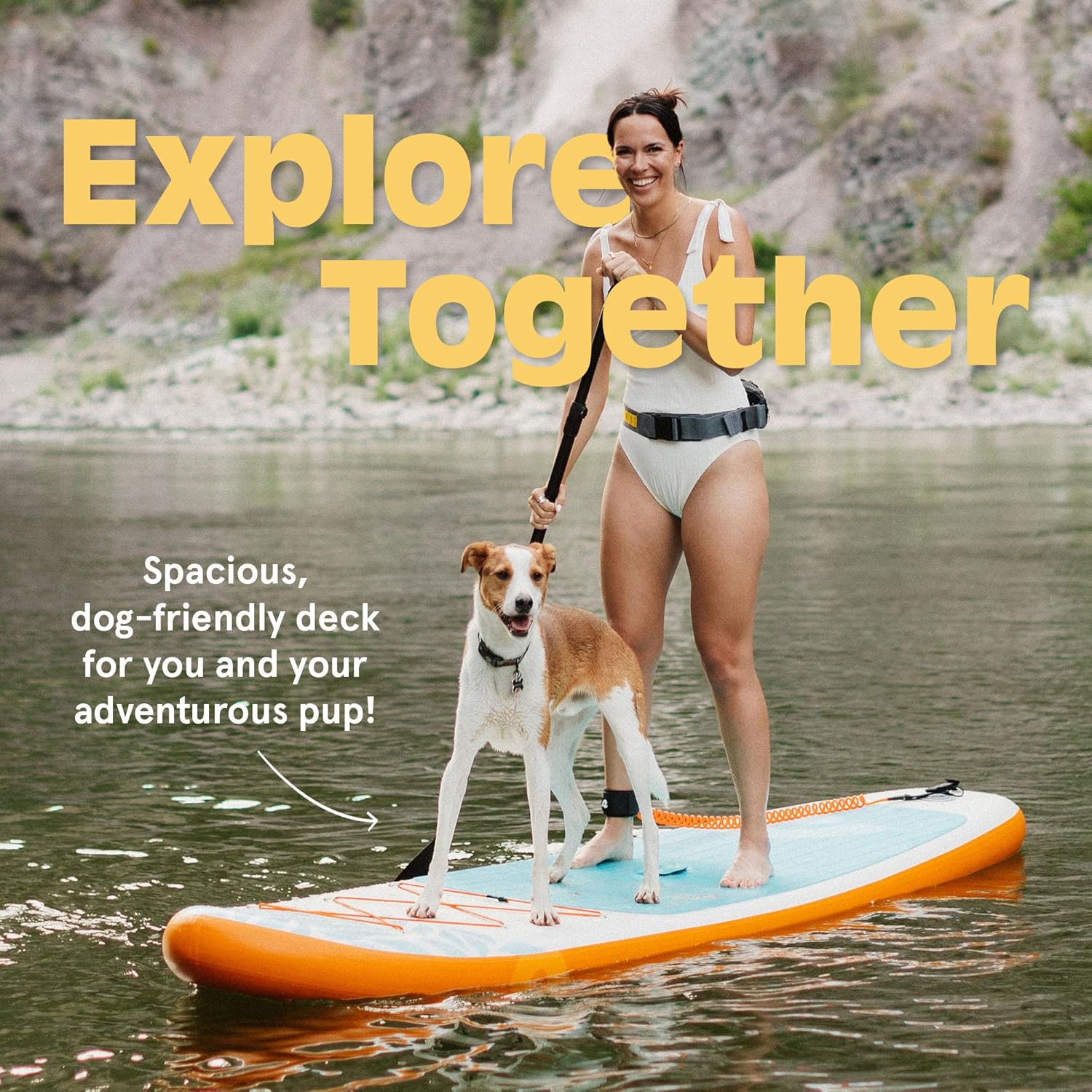 Retrospec Weekender Inflatable Stand Up Paddle Board