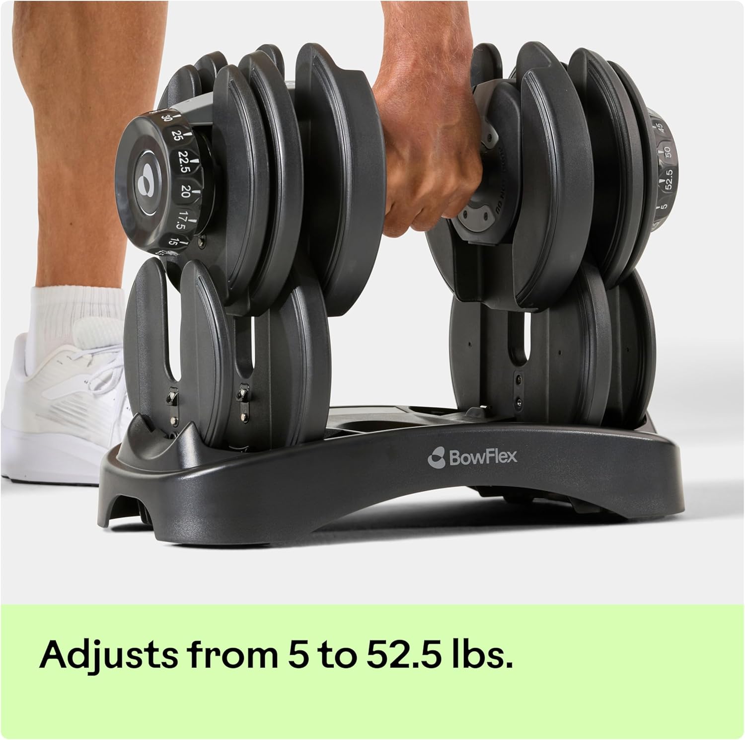 Bowflex SelectTech 552 Adjustable Dumbbells — Pair