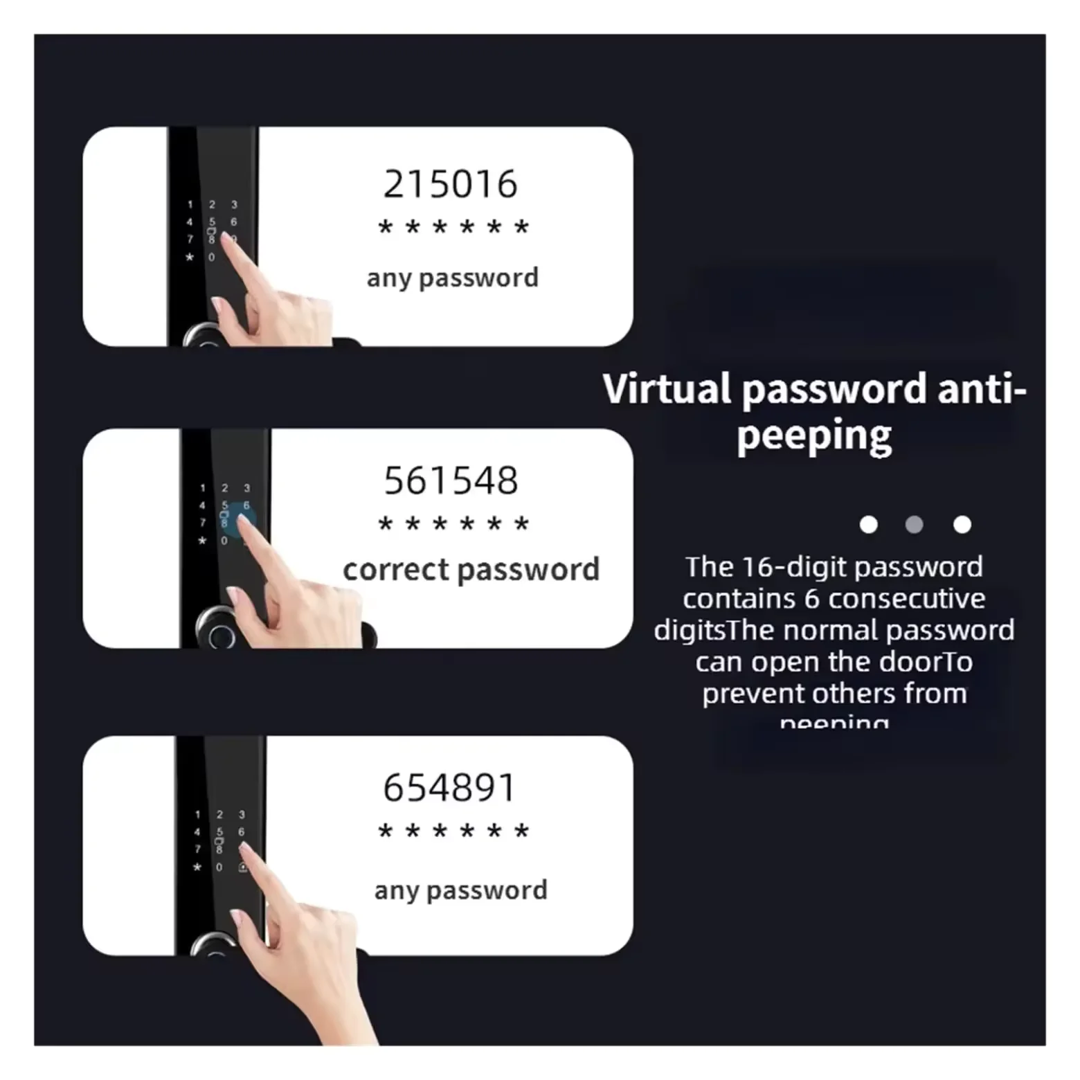 Tuya Smart Fingerprint Door Lock With Keypad