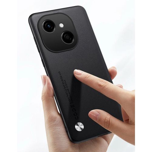 Tecno Luxury PU Leather Case For  Spark 40C 4G Back Cover Silicone Shockproof Full Protection Phone Case For  Spark40C Coque