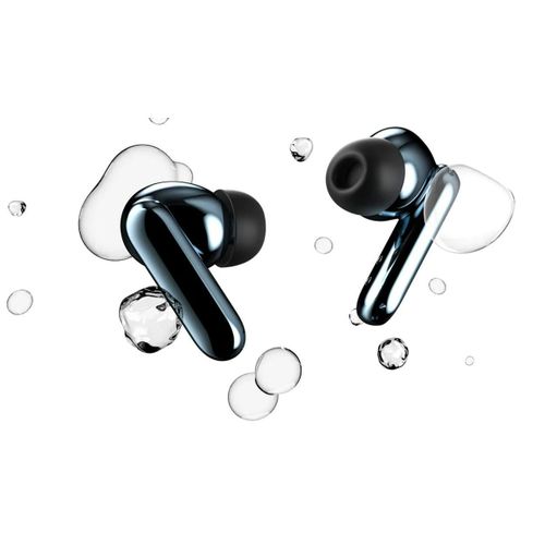 Tecno True 1 Air - Triple-Mic 42dB Hybrid Noise Cancellation True Wireless Stereo Earbuds - Bluetooth 5.4 - IPX5 Water & Dust Resistant (13 Months Warranty)  - Black