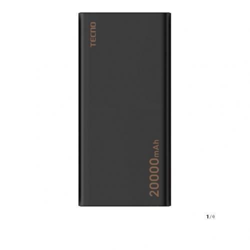 Tecno 2 Port High Speed Fast Charging Power Bank - 20000mAh