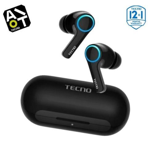 Tecno True Wireless Stereo Earphone Hipod 3 - Black