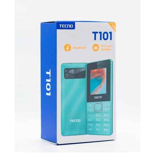 TECNO T101 Dual SIM With Camera & Torchlight, Speakers -Black