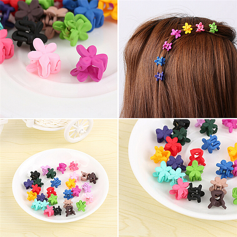 50pcs boxed children's small clip baby girl baby cute hair clip headwear