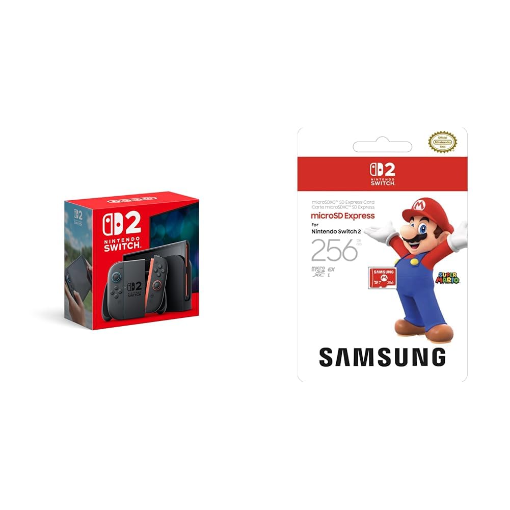 Nintendo Switch 2 System with Mario Kart World Game Bundle