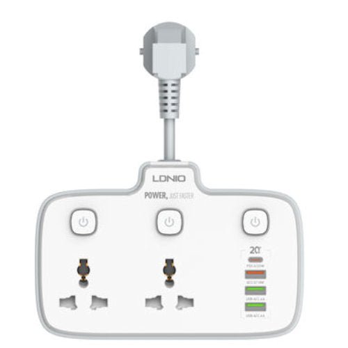 LDNIO 2 + 4 USB SC2413 UNIVERSAL OUTLET