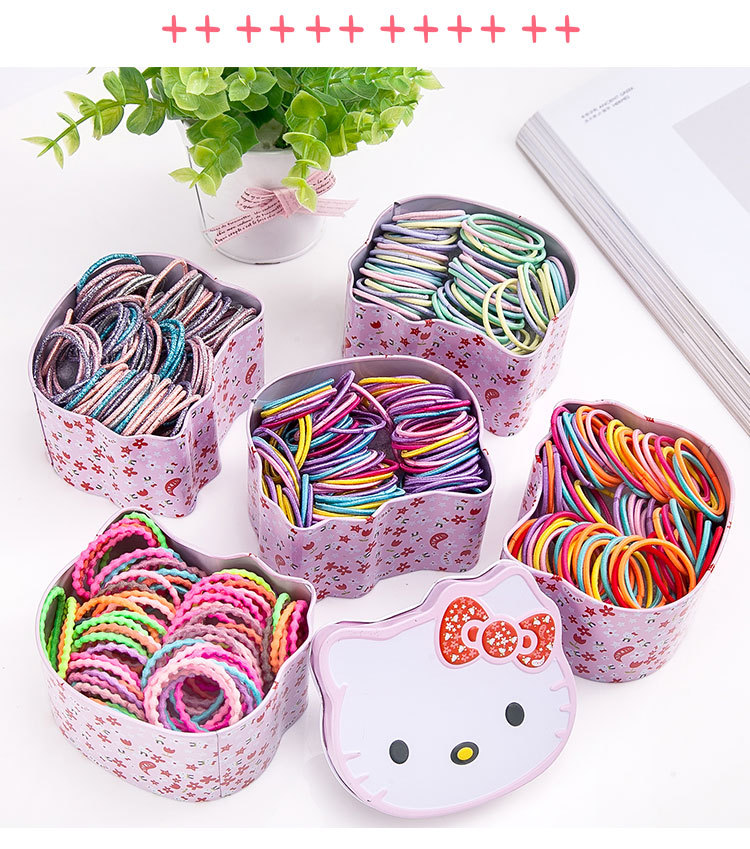 Children's rubber band does not hurt the girl's head rope baby hair accessories hair band rubber band little girl headdress