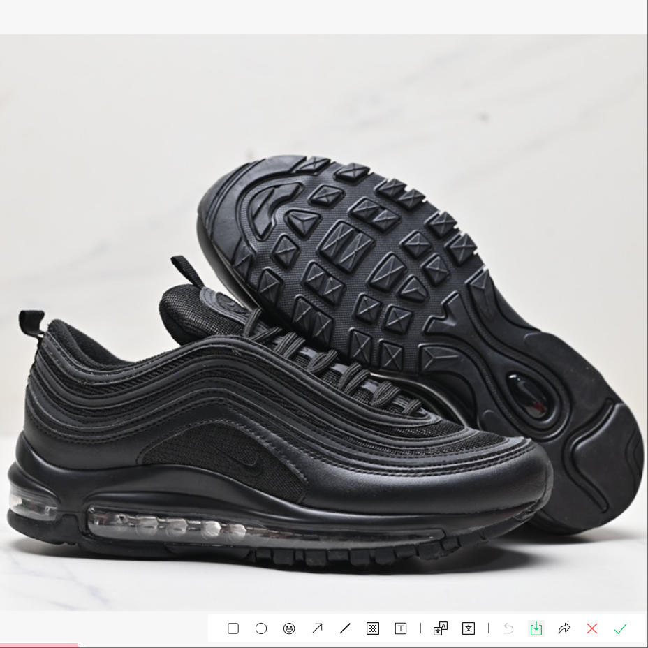 High-quality MAX 97 sneakers, air cushion, shock absorption and wear-resistant running shoes for men and women