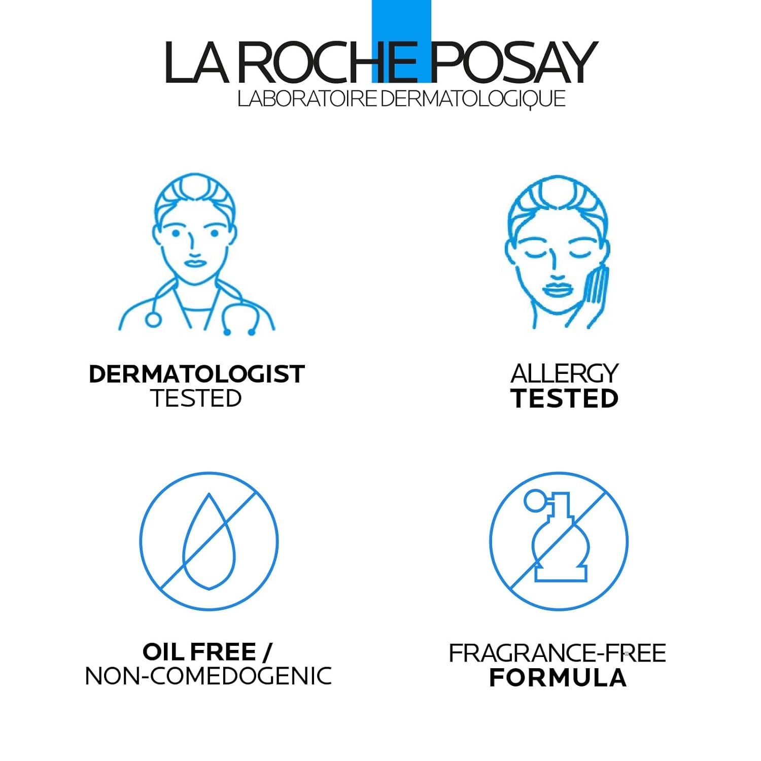 La Roche-Posay Toleriane Purifying Foaming Facial Cleanser, Oil Free Face Wash for Women & Men with Niacinamide + Ceramides, Pore Cleanser Safe For Se