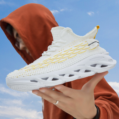 new fashion trend shoes, breathable mesh shoes, sports shoes, student leisure running shoes