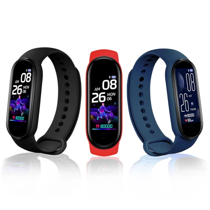 M5 Smart Band Bracelet IP67 Waterproof Smarthwatch Blood Pressure Fitness Tracker Smartband Fitness Wristbands