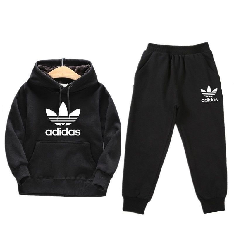 Autumn Winter Children Baby Boys Casual Sets Long Sleeve Hoodies Tops Pants 2PCS Kids Clothes Sports Suit 120-160