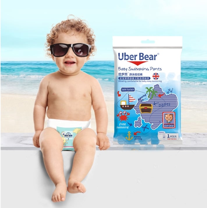 10pc Baby disposable waterproof pants factory baby swimming trunks diapers