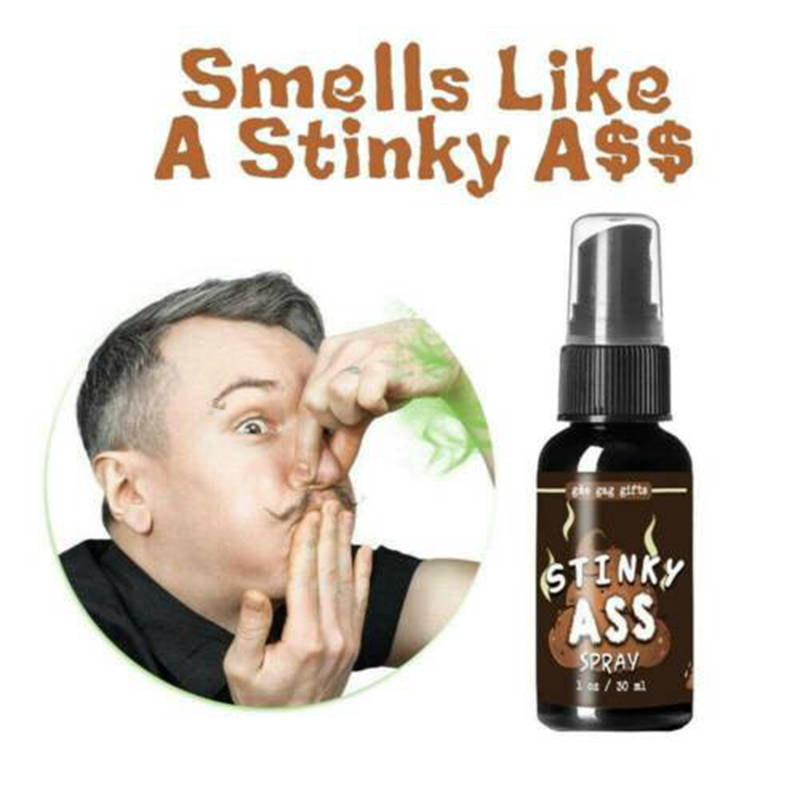 30ml Novelties Liquid Fart Gag Prank Joke Spray Can Stink Bomb Smelly Stinky Gas Funny Trick Fun Gadgets Toys For Children