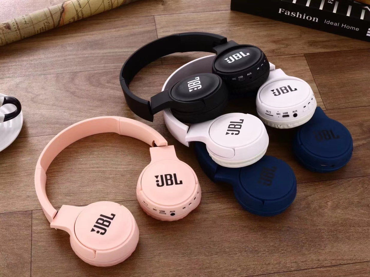 JBL T500BT wireless bluetooth headset is suitable for running sports binaural ultra-long battery life high-quality headset