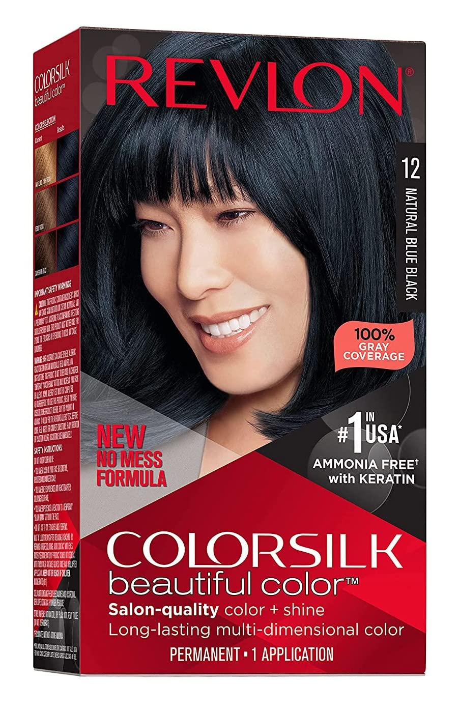 Revlon Colorsilk Beautiful Color Permanent Hair Color, (OLD VERSION) 30 Dark Brown (Pack of 3)