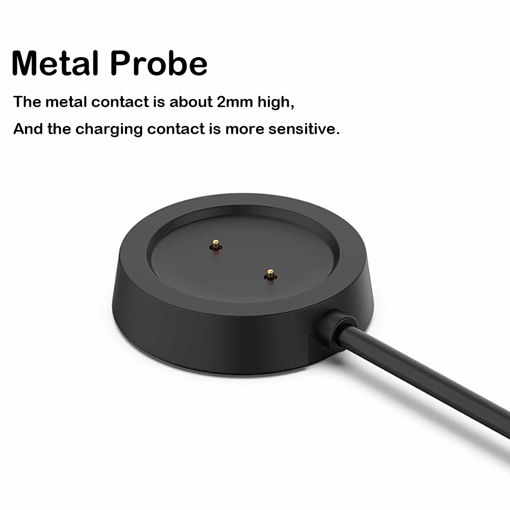 Portable Smart Watch USB Magnetic Charger Cradle Fast Charging Power Cable For Huami Amazfit T-Rex A1918 / GTS / GTR 42MM 47MM B