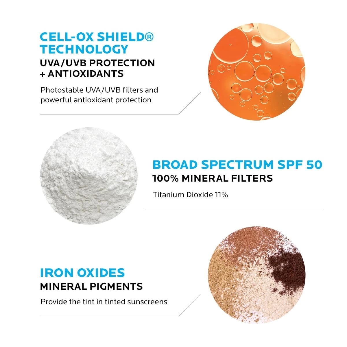 La Roche Posay Sunscreen SPF 50+ Face Sunscreen Oil-Free Ultra-Light Fluid Broad Spectrum Universal Tint Body Sunscreen