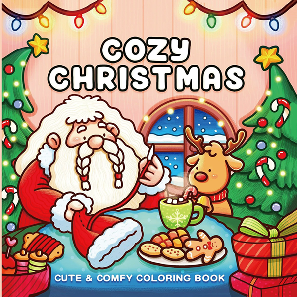 1PC Cute Cartoon Coloring Book Educational Stress Relief Paperback Painting Gift Montessori Drawing Toy for Adults And Teens