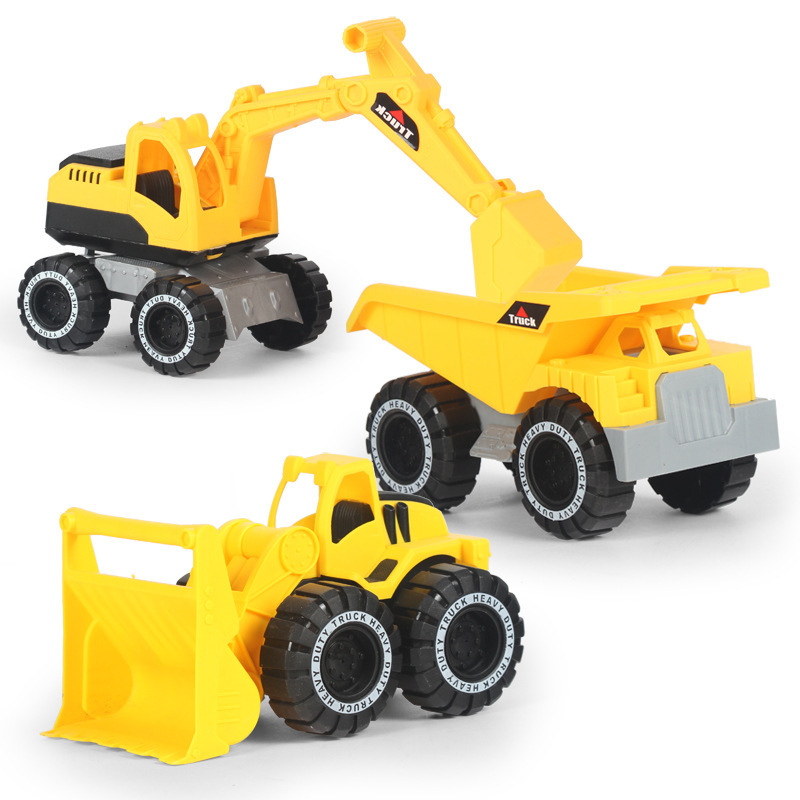 Baby Classic Simulation Engineering Car Toy Excavator Model Tractor Toy Dump Truck Model Toy Vehicles Mini Gift for Boy