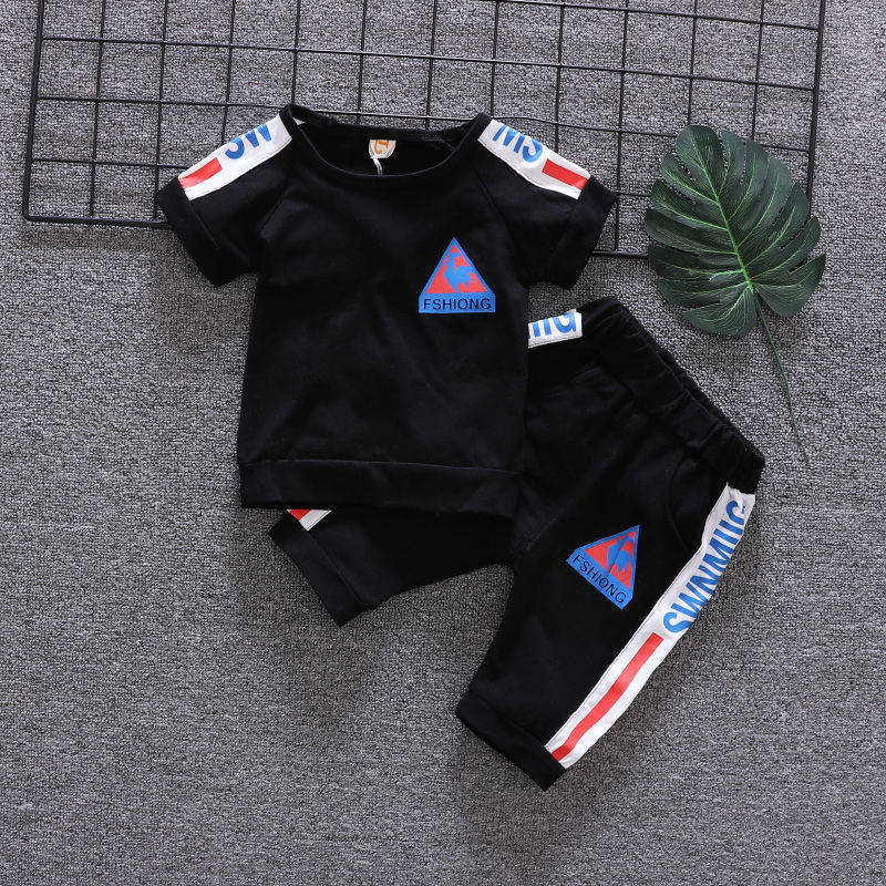 Toddler boys clothing set kids Summer Baby girl casual Clothes Set