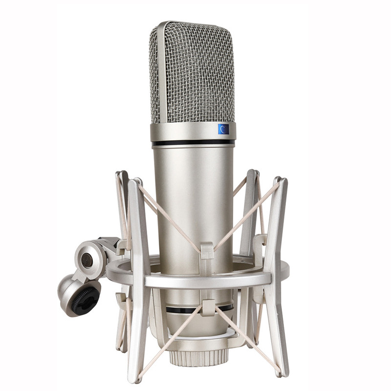 Condenser Microphone U87 Recording Microphone Professional Microphone Computer Live Vocal Podcast Game Studio Singing