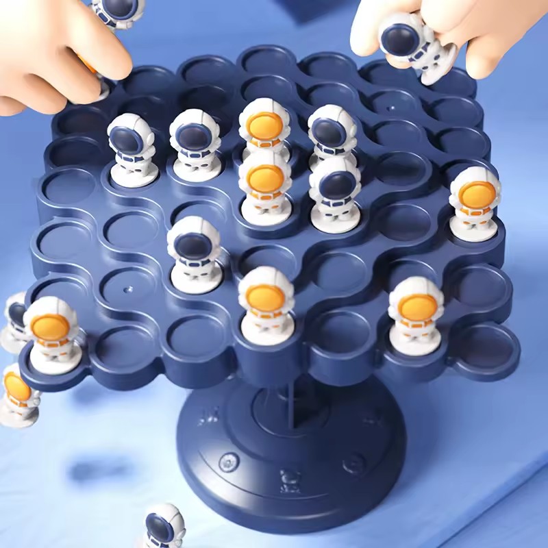 Astronaut Balance Tree for Kids, Montessori Math Toys, Balance Board Game, Parent-Child Interaction, Board Balance Game, Toy