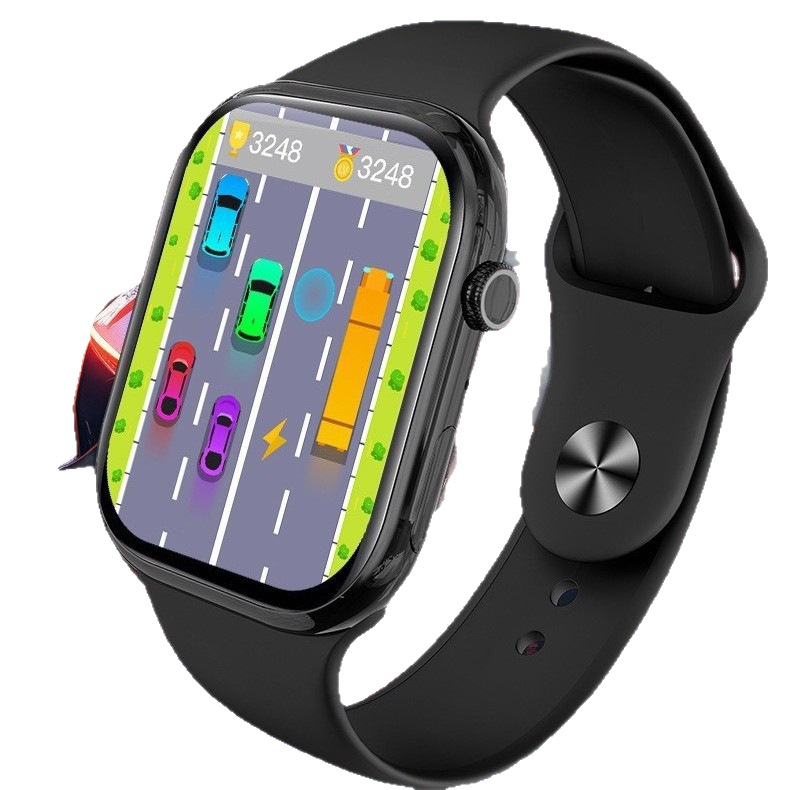S11 MAXS mart Watch Silicone Dynamic Island for Call Heart Rate Blood Pressure Game 22 languages