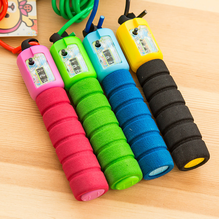 2.7m Adjustable Gym Sports Fitness Crossfit Exercise Fast Speed Counting Jump Skip Rope Skipping Wire Calories