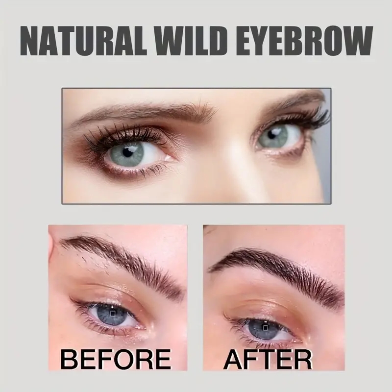 Long-lasting Eyebrow Tinted Gel Makeup Semi-permanent Waterproof Color Sweat Proof Film Forming Dye Eyebrow Cream Cosmetics