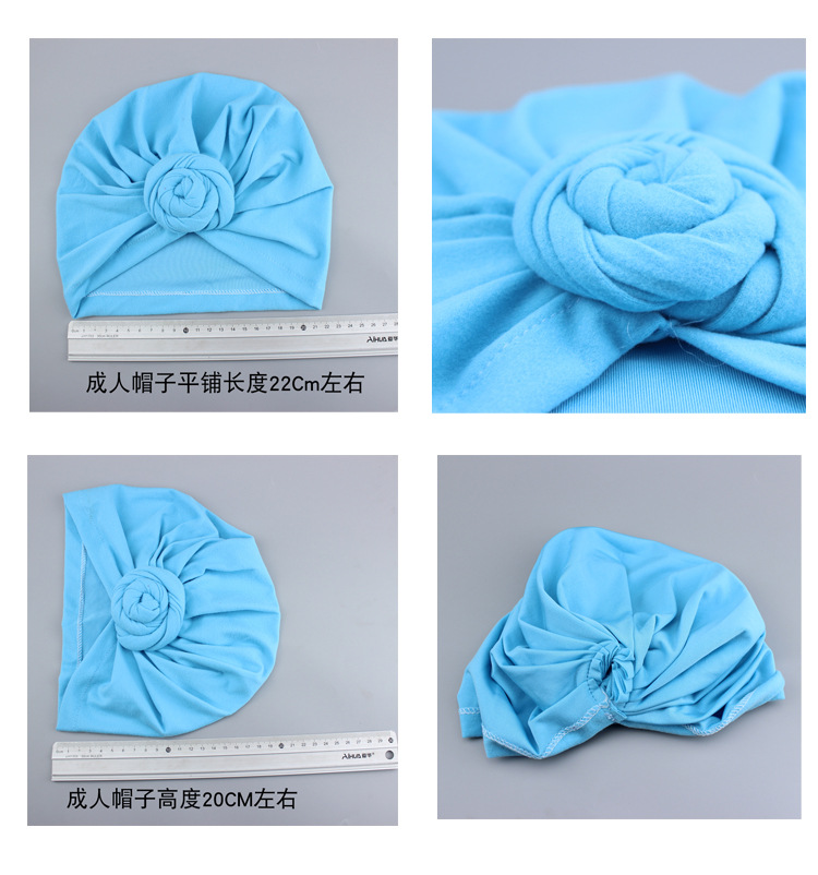 2pcs/set Mother And Baby Headband Baby Girls Big Bow Headband Stretch Turban Knot Head Wraps Mom & Baby Hair Accessories
