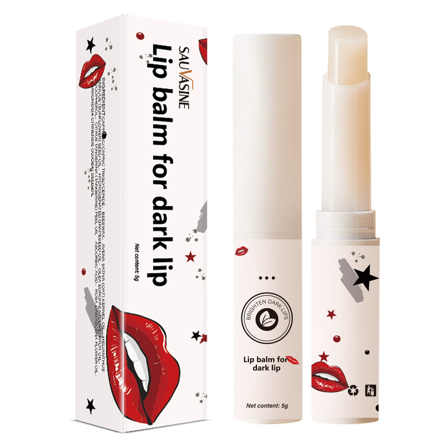 Lip Balm For Remove Dark Lip Moisturizing Lightening Melanin Whitening Plumper Extreme Gloss Pink Lips Skin Care For Men Women