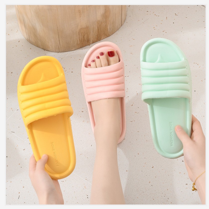 Unisex Slippers Women Men Shoes Summer Bathroom Slipper Lovers Indoor Sandals Fashion Home Slippers Non-slip Floor Flip Flops