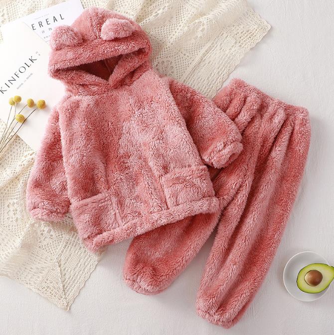 Two-piece Children's Suits Fashionable Boys' Hooded Sweater Suit Autumn Korean Version Children's Long-sleeved Suit