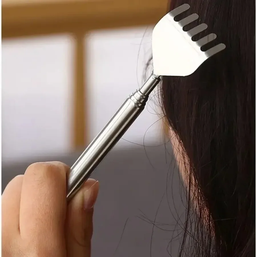 Portable Stainless Steel Telescopic Back Scratcher