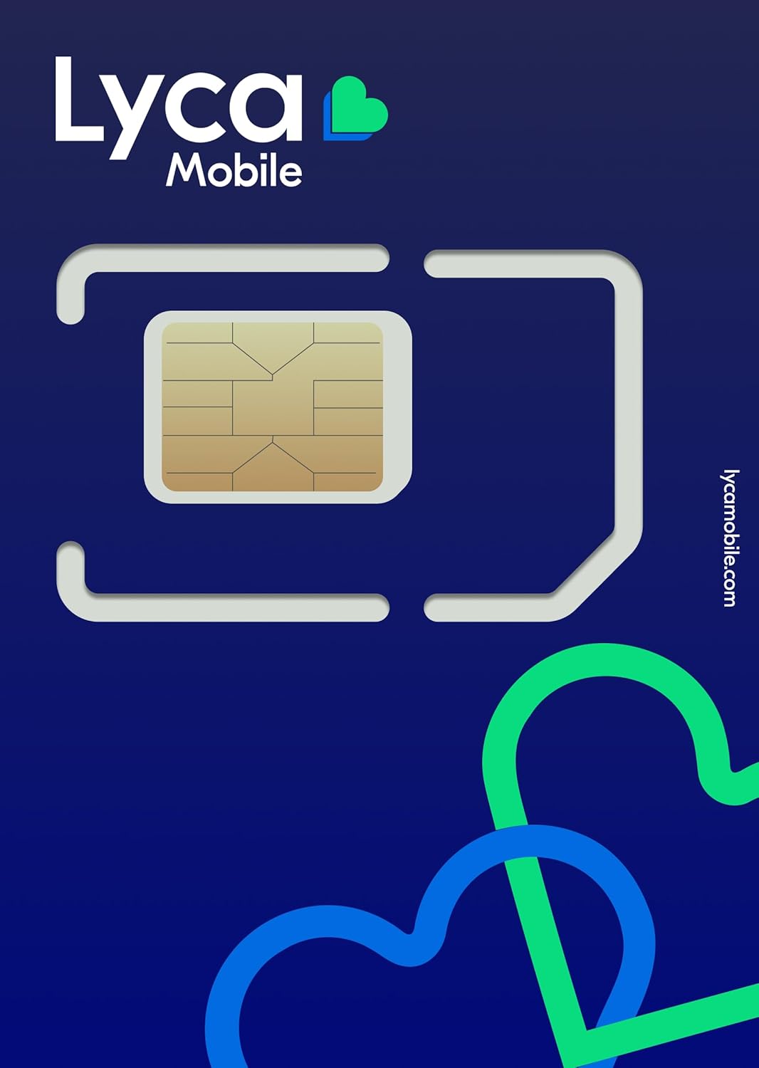 Lyca Mobile USA Prepaid 5G/4G SIM Card | $23 Plan | Unlimited Talk, Text & Data | 8GB High Speed Data (8GB Hotspot) | 30 Days