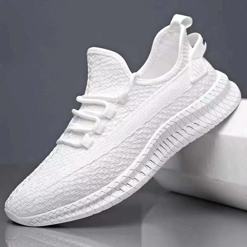 New casual running coconut shoes Foreign trade fashion trend men's shoes Lightweight breathable mesh sports shoes