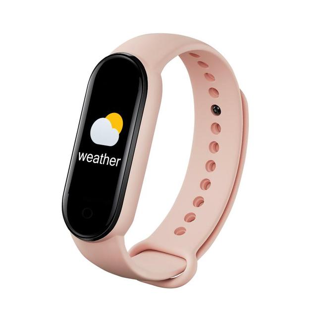 Rovtop M4 Smart Watch Band 4 Fitness Tracker Sport Watch Heart Rate Blood Pressure Smart watch Monitor Health black