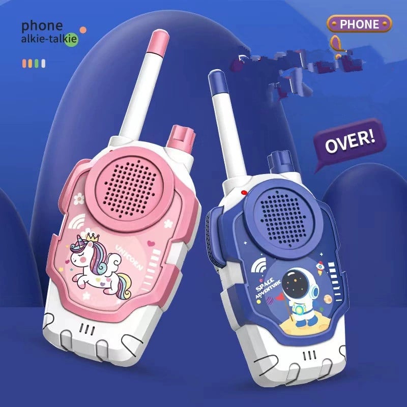 2 Walkie Talkie Toy for Kids Long Range Wireless Interphone Parent-Child Interaction Intercom Communication Toys