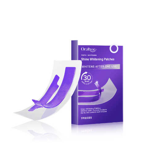 Purple Teeth Whitening Strips Brighten Tooth Remove Plaque Stain Cleaning Oral Hygiene Reduce Sensitivity Bleaching Dental Tools